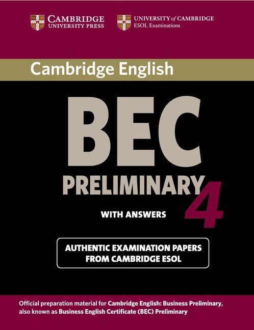 Produktbild: Cambridge BEC 4 Preliminary