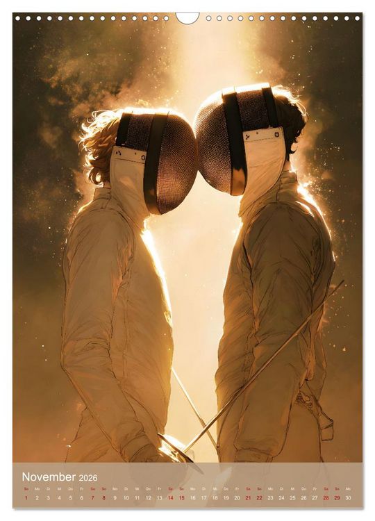 Produktbild: The Distance We Ignite (Wandkalender 2026 DIN A3 hoch), CALVENDO Monatskalender