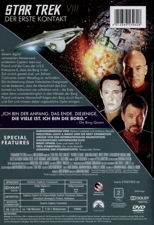 Produktbild: Star Trek 8 - Der erste Kontakt