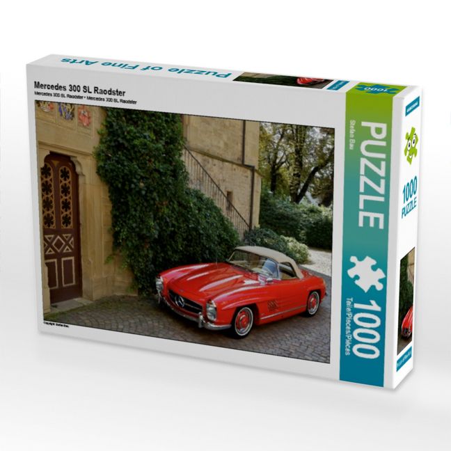 Produktbild: CALVENDO Puzzle Mercedes 300 SL Raodster | 1000 Teile Lege-Gr&ouml;&szlig;e 64x48cm Foto-Puzzle f&uuml;r gl&uuml;ckliche Stunden