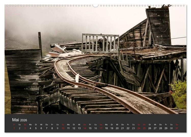 Produktbild: Alaska 2026 - faszinierend anders (hochwertiger Premium Wandkalender 2026 DIN A2 quer), Kunstdruck in Hochglanz