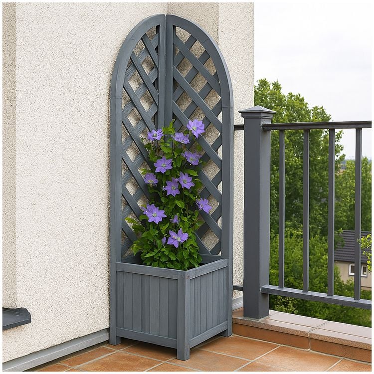 HTI-Living Blumenkasten Heidi 2 Grau Blumenkasten Heidi 2 Grau kaufen