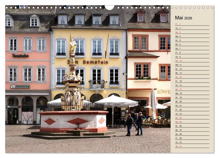 Produktbild: TRIER an der Mosel (Wandkalender 2026 DIN A3 quer), CALVENDO Monatskalender