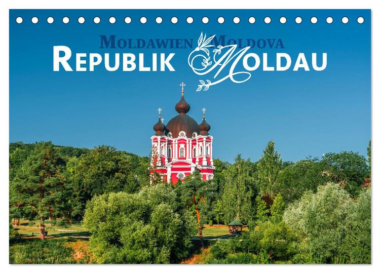 Produktbild: Republik Moldawien - Das s&uuml;dosteurop&auml;ische Kleinod (Tischkalender 2026 DIN A5 quer), CALVENDO Monatskalender