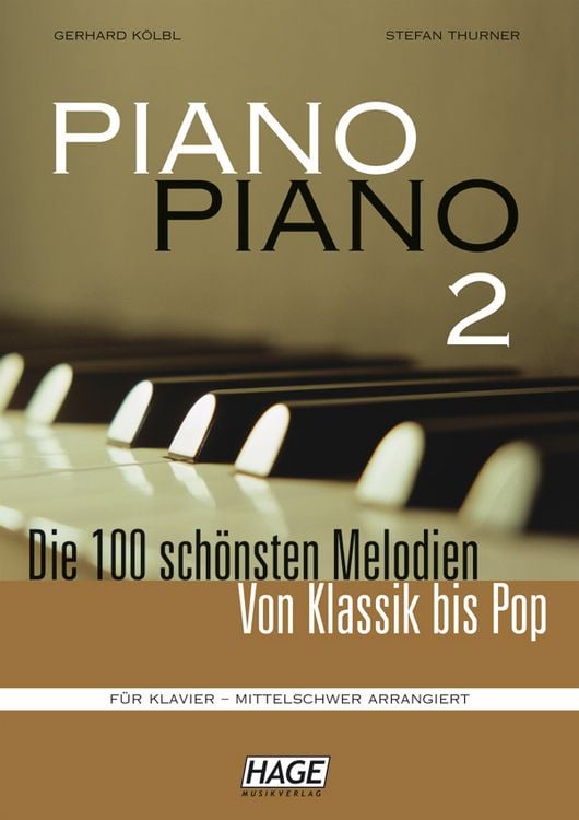 Produktbild: Piano Piano 2 mittelschwer + 4 CDs