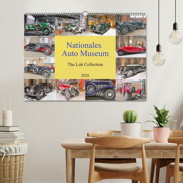 Produktbild: Nationales Auto Museum, The Loh Collection (Wandkalender 2026 DIN A2 quer), CALVENDO Monatskalender