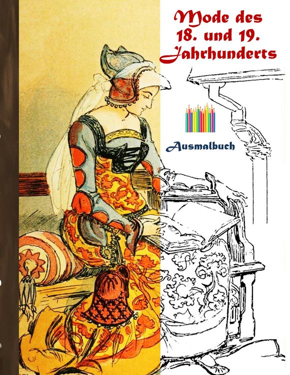 Produktbild: Mode des 18. und 19. Jahrhunderts (Ausmalbuch)
