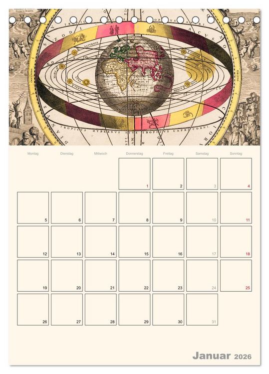 Produktbild: Zu den Sternen - mit Planerfunktion (Tischkalender 2026 DIN A5 hoch), CALVENDO Monatskalender