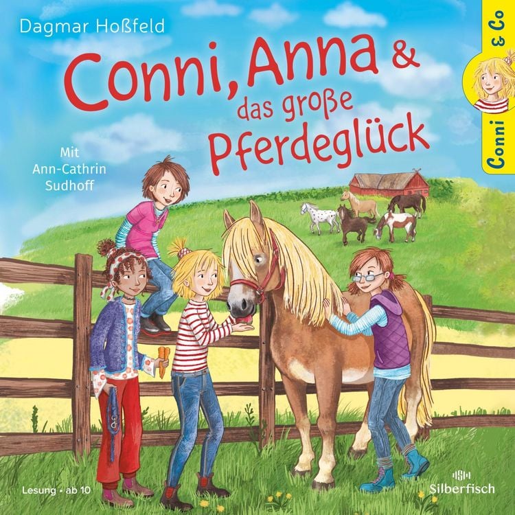 Produktbild: Conni & Co 18: Conni, Anna und das gro&szlig;e Pferdegl&uuml;ck