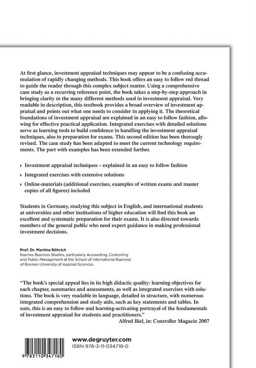 Produktbild: Fundamentals of Investment Appraisal