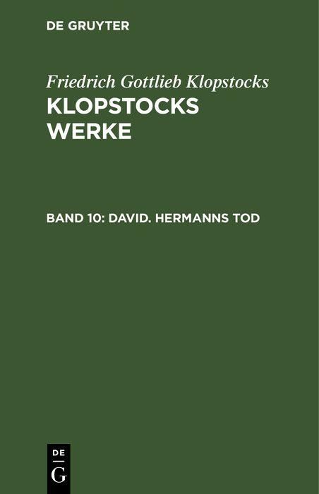 Produktbild: David. Hermanns Tod