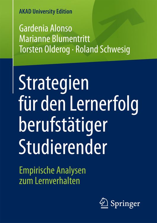 Produktbild: Strategien f&uuml;r den Lernerfolg berufst&auml;tiger Studierender