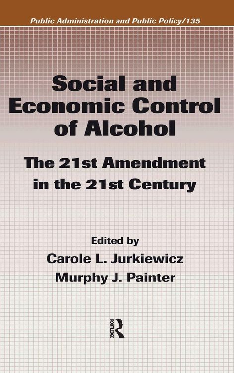 Produktbild: Social and Economic Control of Alcohol