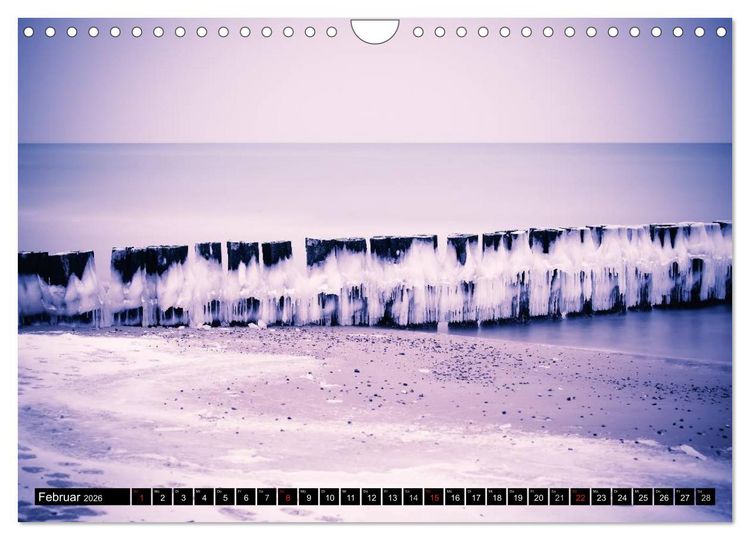 Produktbild: Urlaub in Warnem&uuml;nde (Wandkalender 2026 DIN A4 quer), CALVENDO Monatskalender
