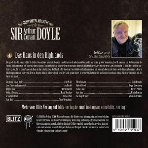 Produktbild: Die geheimen Archive des Sir Arthur Conan Doyle - Das Haus in den Highlands,1 Audio-CD