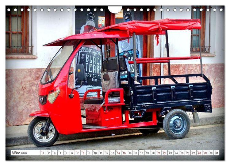 Produktbild: ECO TAXI - Umweltfreundlich in die Zukunft (Wandkalender 2026 DIN A4 quer), CALVENDO Monatskalender