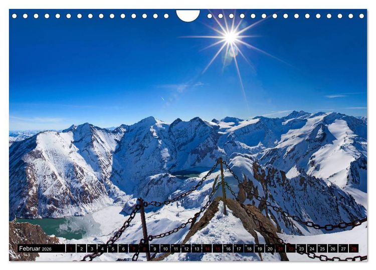 Produktbild: Gr&uuml;&szlig;e aus Kaprun (Wandkalender 2026 DIN A4 quer), CALVENDO Monatskalender