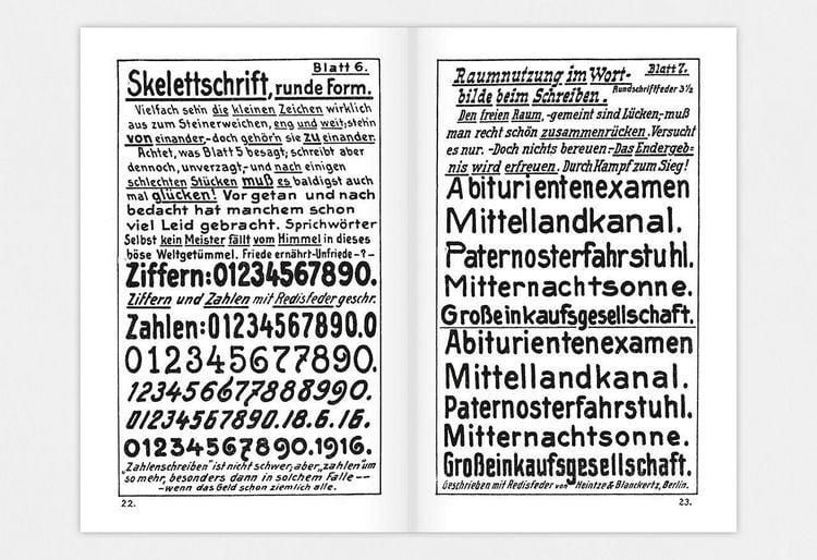 Produktbild: Handgeschriebene Schriften