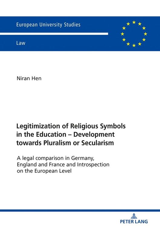 Produktbild: Legitimization of Religious Symbols in the Education - Development towards Pluralism or Secularism