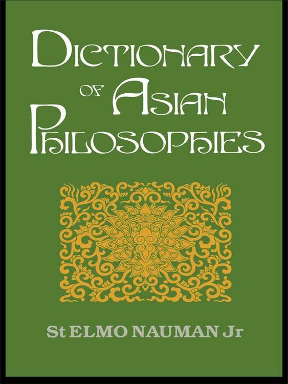 Produktbild: Dictionary of Asian Philosophies