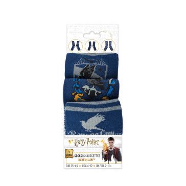 Produktbild: HP Socken Ravenclaw 3er