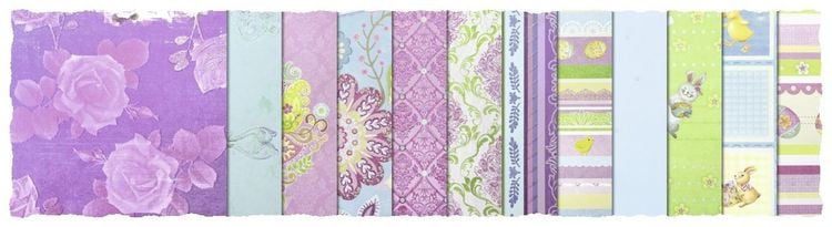 Produktbild: URSUS Spezialpapiere Design Paper Pack Glitter Good Luck, 30 Blatt