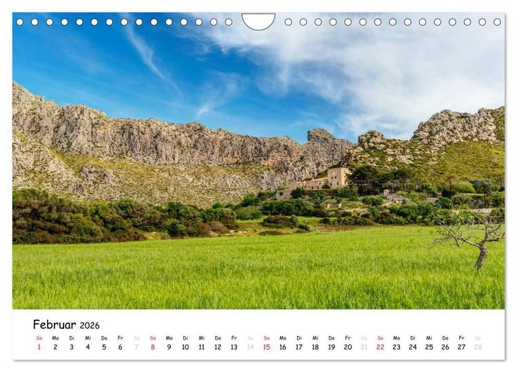 Produktbild: Wildes und romantisches Mallorca (Wandkalender 2026 DIN A4 quer), CALVENDO Monatskalender