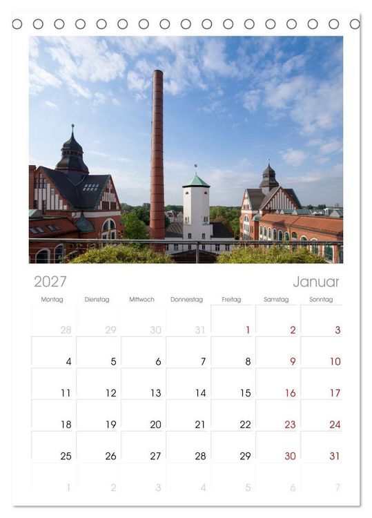 Produktbild: Tischplaner 2027 - Hannover - Momente einer Reise (A5 Tischkalender zum Aufstellen) CALVENDO