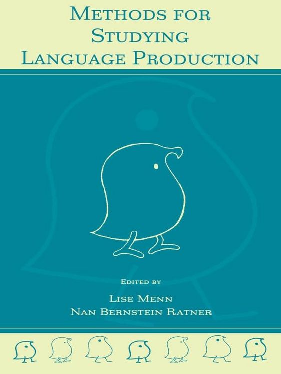 Produktbild: Methods for Studying Language Production