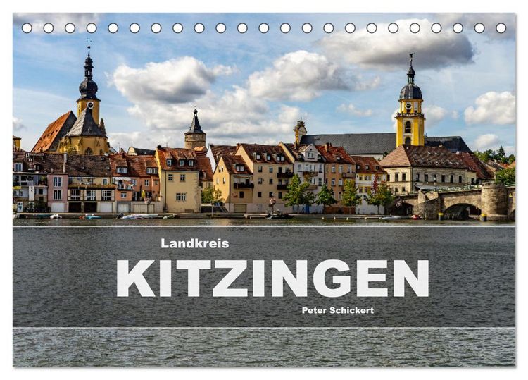 Produktbild: Landkreis Kitzingen (Tischkalender 2026 DIN A5 quer), CALVENDO Monatskalender