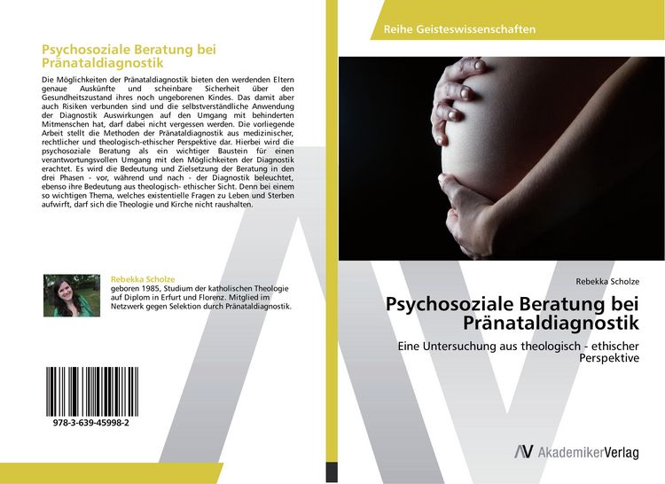 Produktbild: Psychosoziale Beratung bei Pr&auml;nataldiagnostik