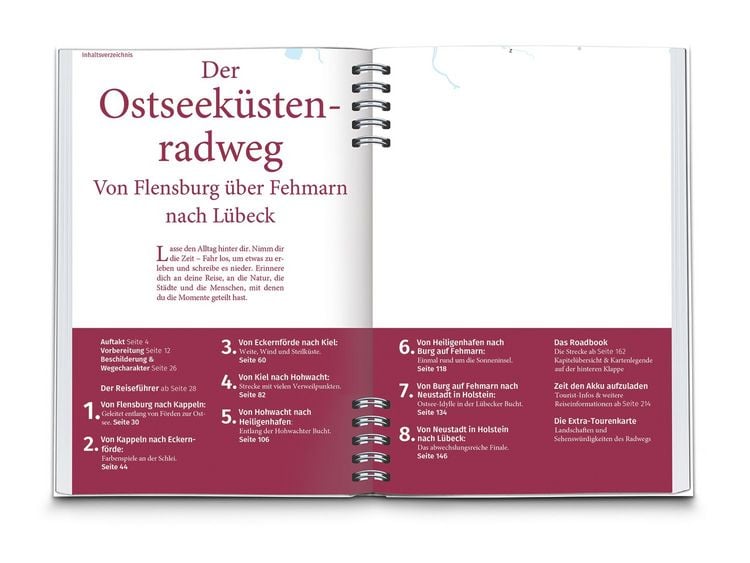 Produktbild: KOMPASS Radreisef&uuml;hrer Ostseek&uuml;stenradweg Schleswig Holstein