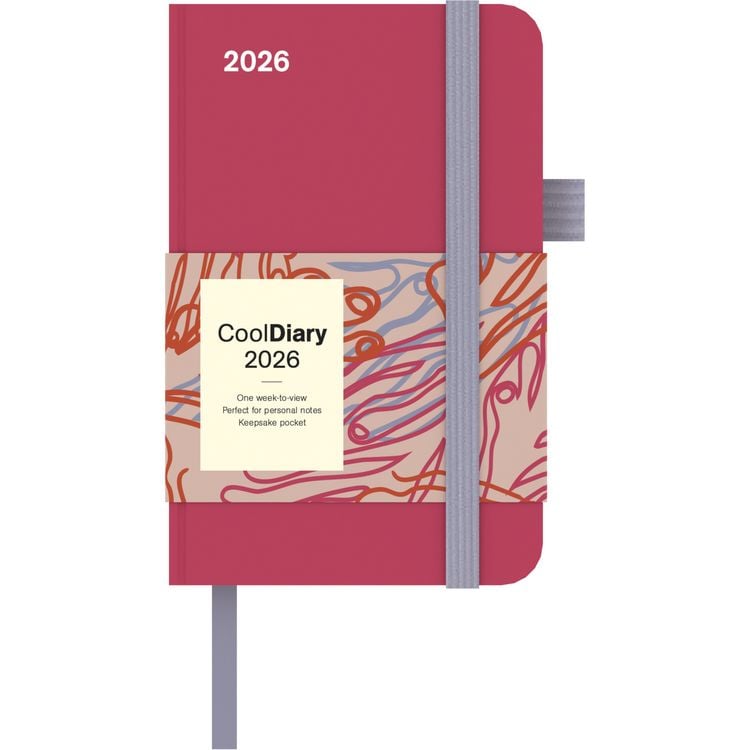 Produktbild: Sunset Coral 2026 - Diary - Buchkalender - Taschenkalender - 9x14