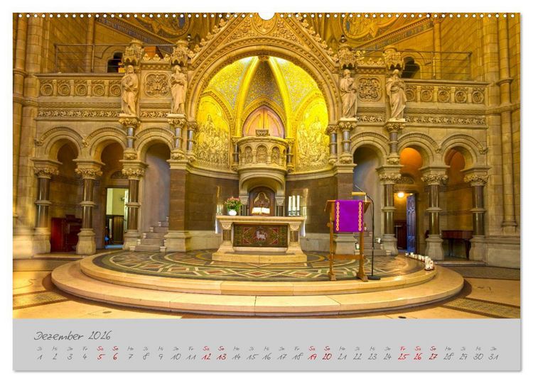 Produktbild: Wiesbaden Die Kurstadt im Rheingau (hochwertiger Premium Wandkalender 2026 DIN A2 quer), Kunstdruck in Hochglanz