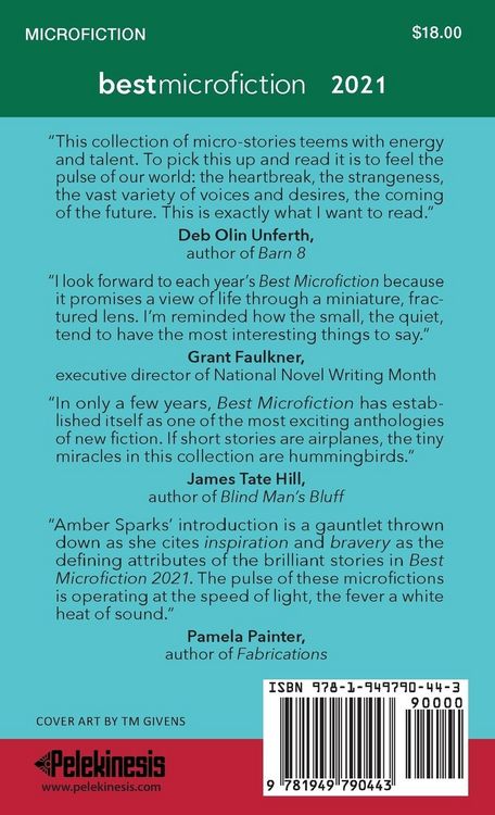 Produktbild: Best Microfiction 2021