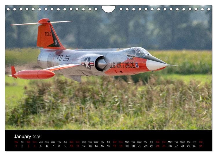 Produktbild: Dream Jets of RC (Wall Calendar 2026 DIN A4 landscape), CALVENDO 12 Month Wall Calendar