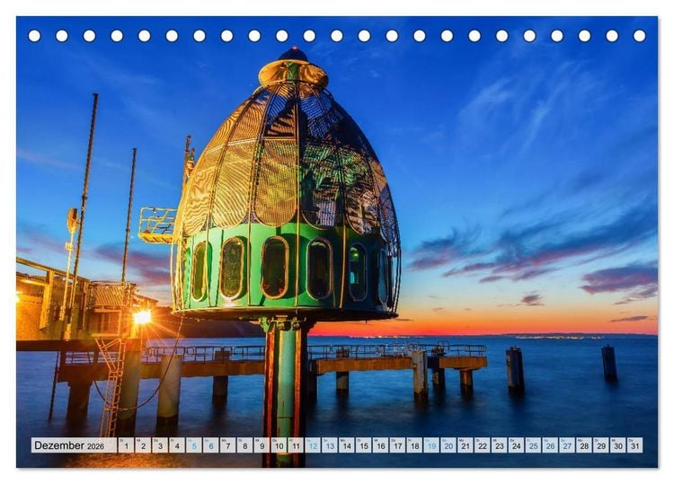 Produktbild: R&uuml;gen in Bildern (Tischkalender 2026 DIN A5 quer), CALVENDO Monatskalender
