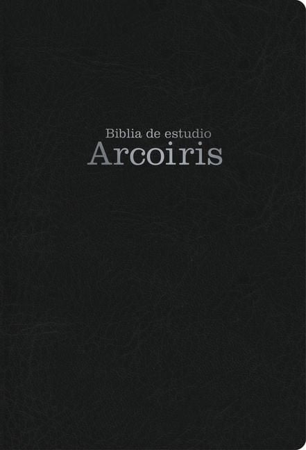 Produktbild: Mass Market Rvr 1960 Biblia de Estudio Arco Iris, Negro S&iacute;mil Piel