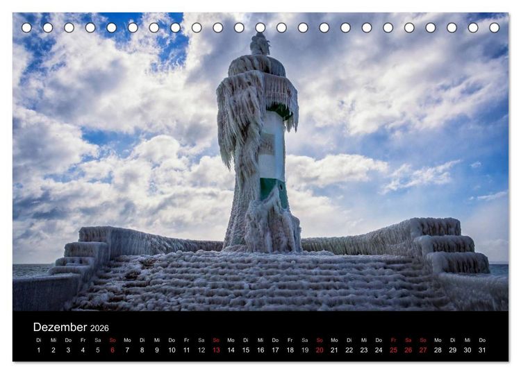 Produktbild: Unterwegs an der K&uuml;ste der Ostsee (Tischkalender 2026 DIN A5 quer), CALVENDO Monatskalender