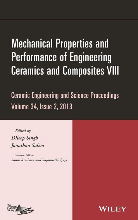Produktbild: Mechanical Properties and Performance of Engineering Ceramics and Composites VIII, Volume 34, Issue 2