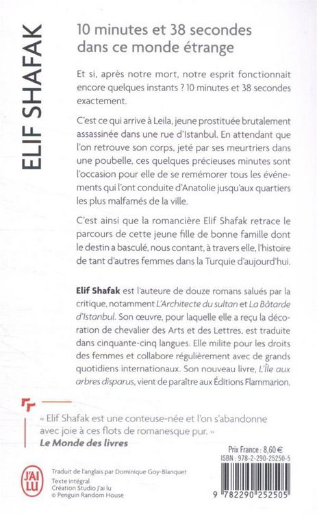 Produktbild: 10 minutes et 38 secondes dans ce monde etrange