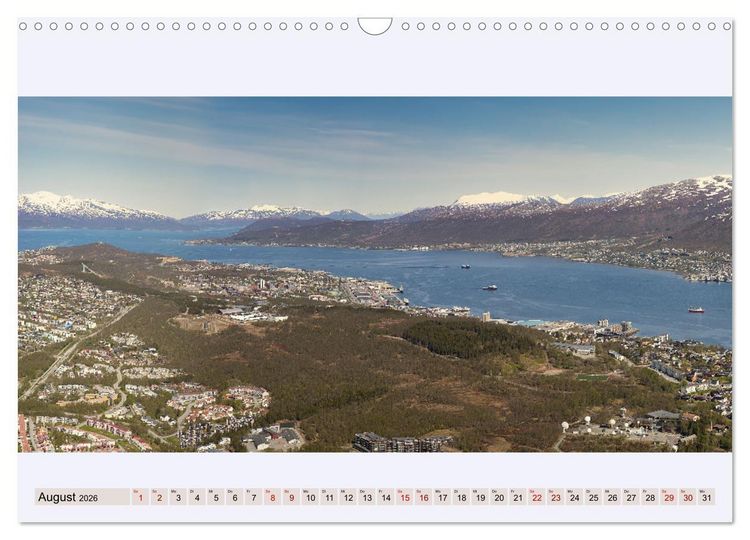 Produktbild: Norwegen Nordland Troms og Finnmark - Panoramen (Wandkalender 2026 DIN A3 quer), CALVENDO Monatskalender