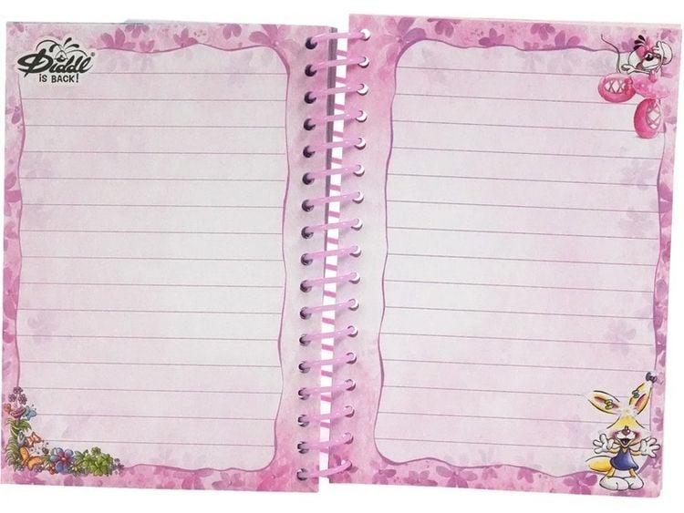 Produktbild: Diddl Notizbuch A6, lila