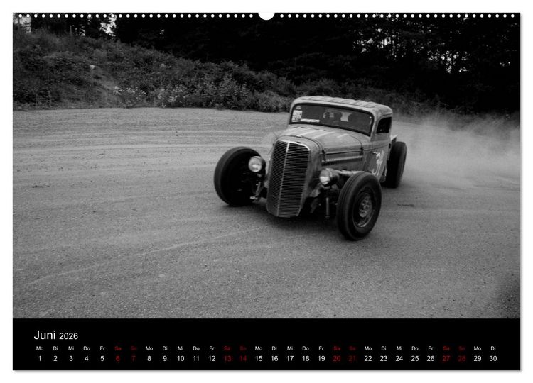 Produktbild: Dirt Track Races (Wandkalender 2026 DIN A2 quer), CALVENDO Monatskalender