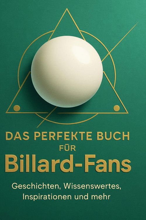 Produktbild: Das perfekte Buch f&uuml;r Billard-Fans
