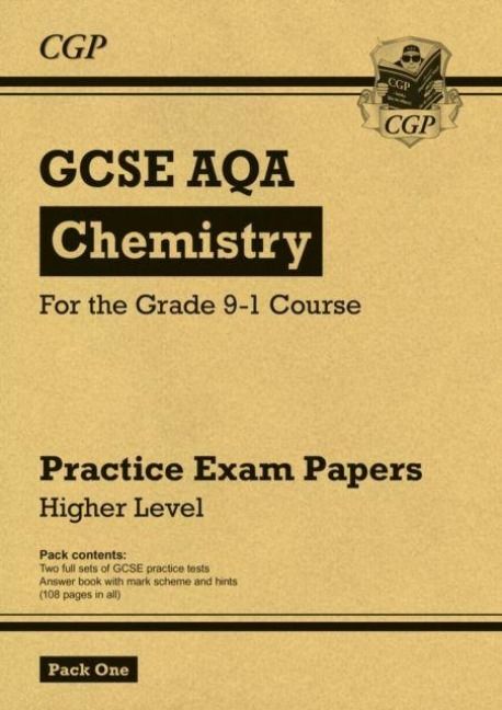 Produktbild: GCSE Chemistry AQA Practice Papers: Higher Pack 1