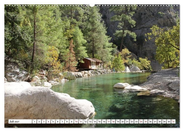 Produktbild: Lykien. T&uuml;rkische S&uuml;dk&uuml;ste zwischen Kalkan und Kemer (hochwertiger Premium Wandkalender 2027 DIN A2 quer), Kunstdruck in Hochglanz