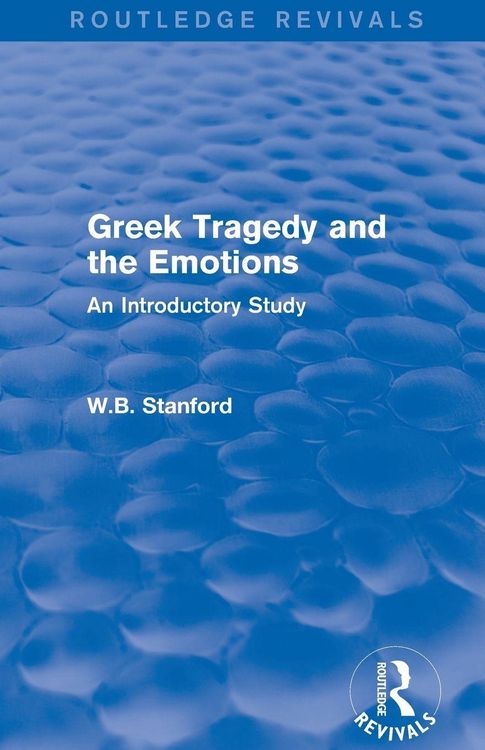 Produktbild: Greek Tragedy and the Emotions (Routledge Revivals)