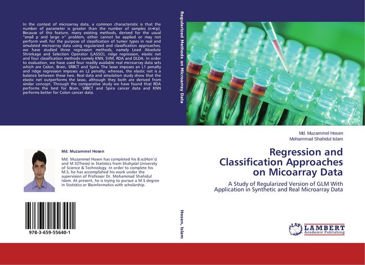 Produktbild: Regression and Classification Approaches on Micoarray Data