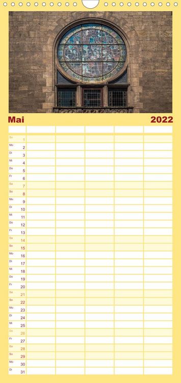 Produktbild: Familienplaner Quedlinburg ganz nah (Wandkalender 2022 , 21 cm x 45 cm, hoch)